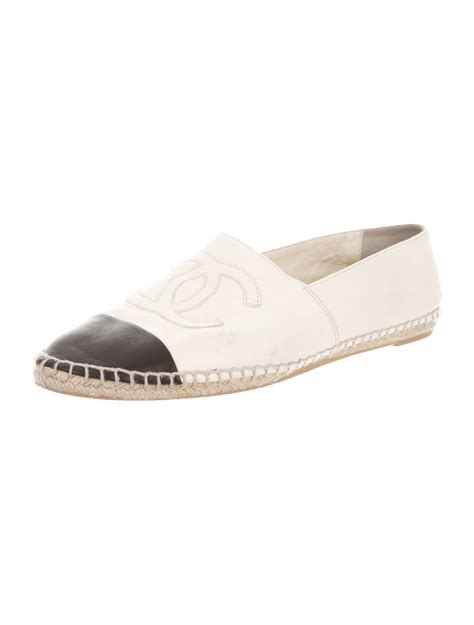 chanel espadrilles creamblack|shop chanel espadrilles online.